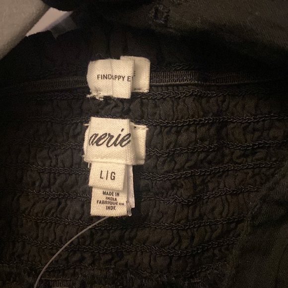 Aerie Spring Fling Black Dress - Picture 10 of 13